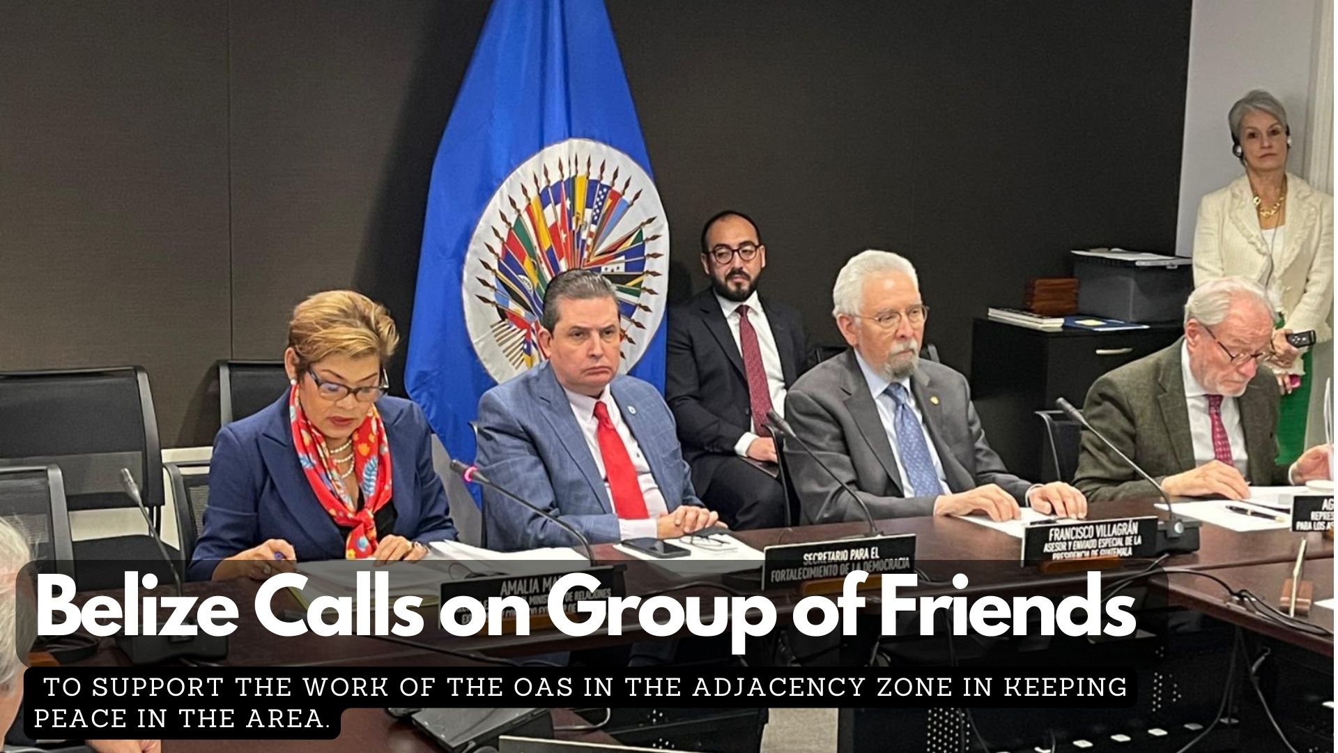 Belize Calls on Group of Friends