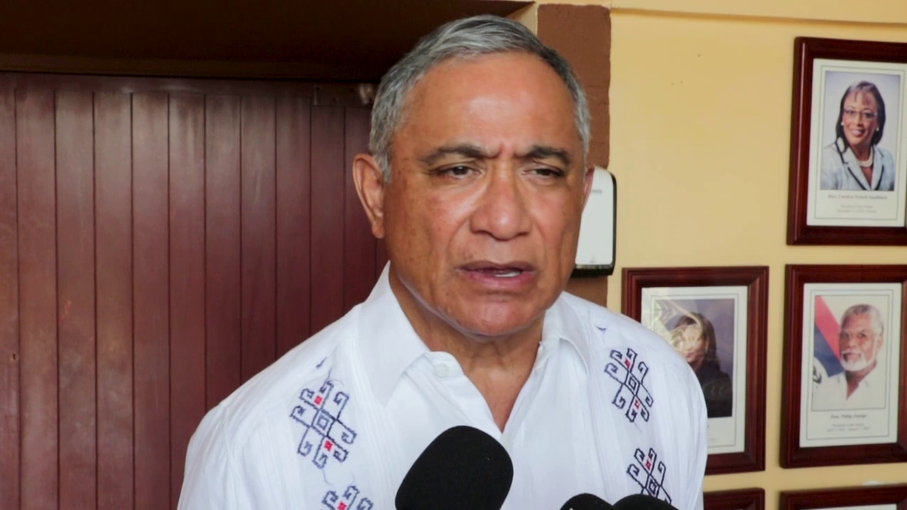 Prime Minister John Briceño