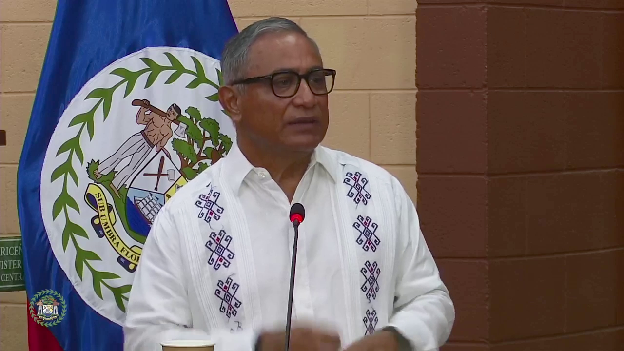 Prime Minister John Briceño