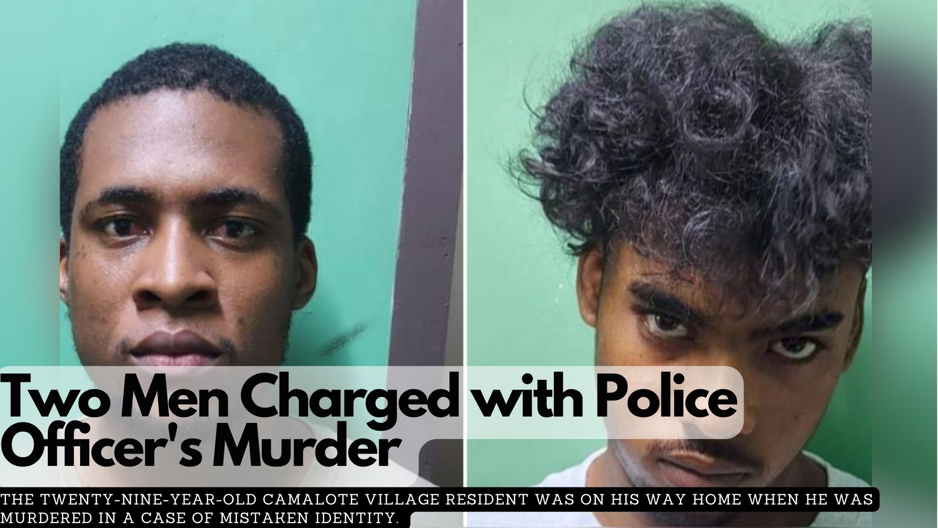 Two Men Charged with Police Officer's Murder 