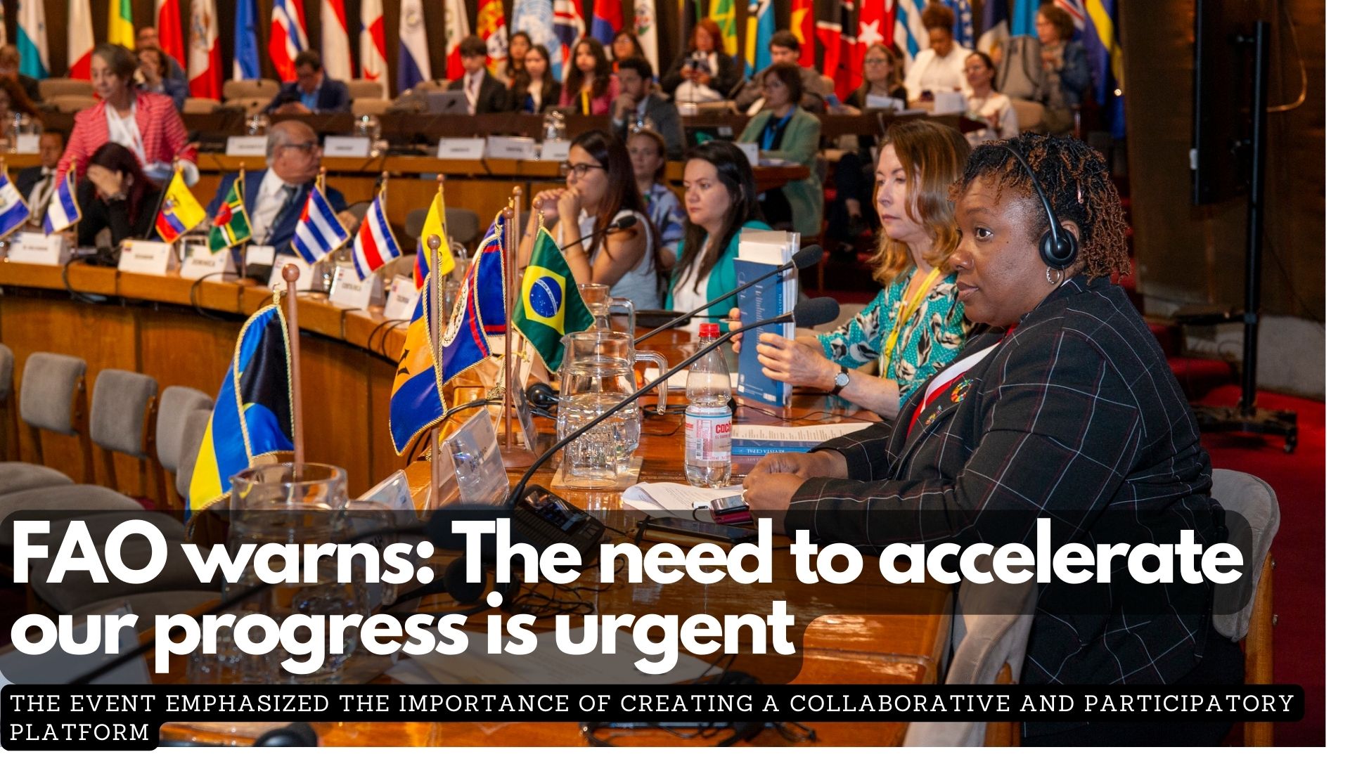 FAO warns: The need to accelerate our progress is urgent