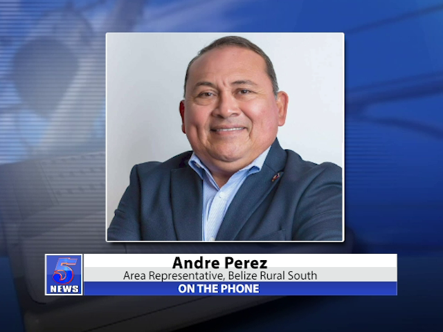 Via phone: Andre Perez