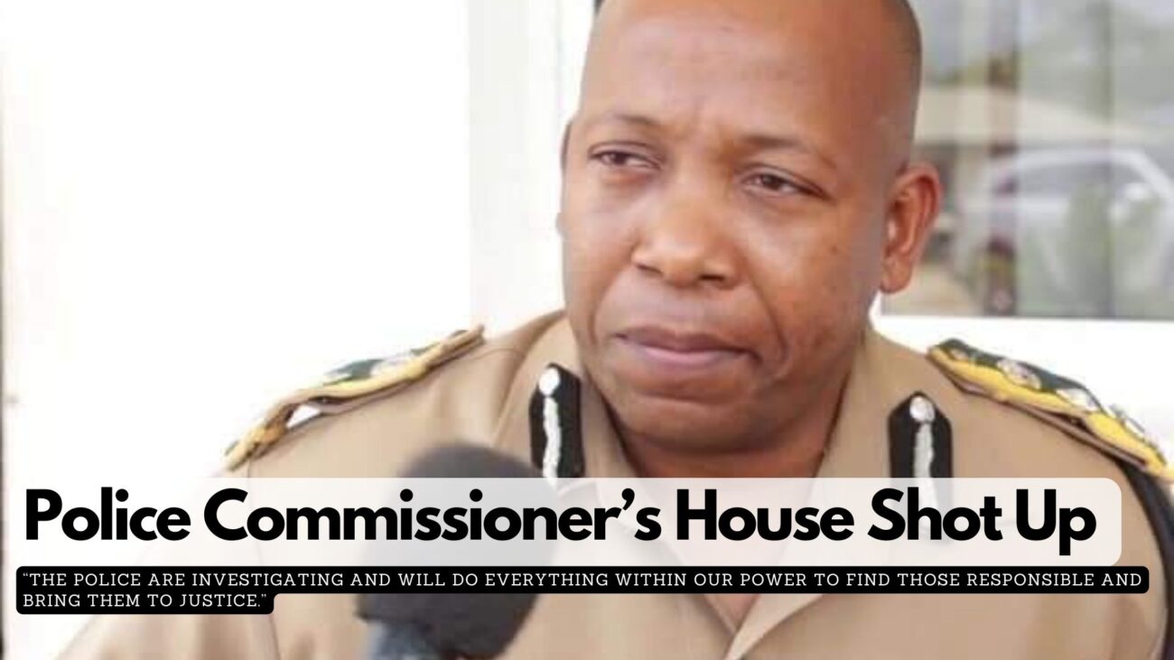 Police Commissioner's House Shot Up