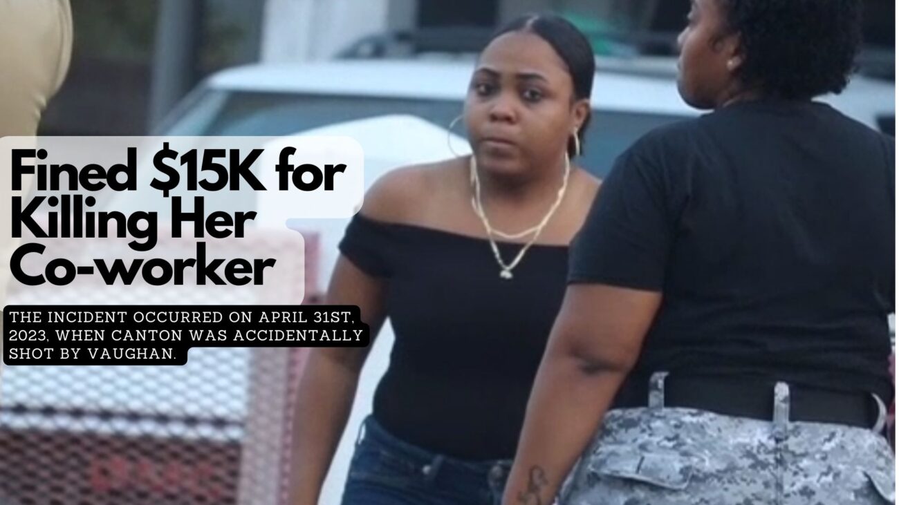 Fined $15K for Killing Her Co-Worker 