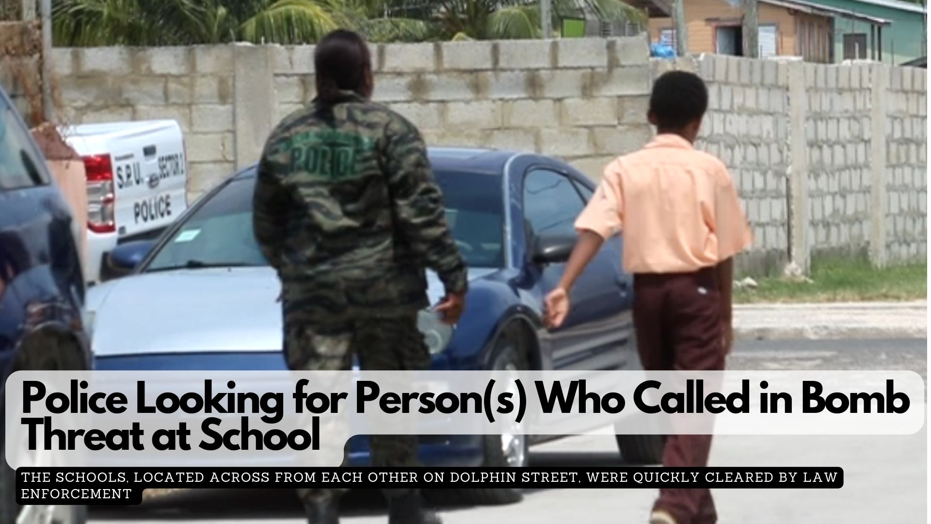Police Looking for Person(s) Who Called in Bomb Threat at School 