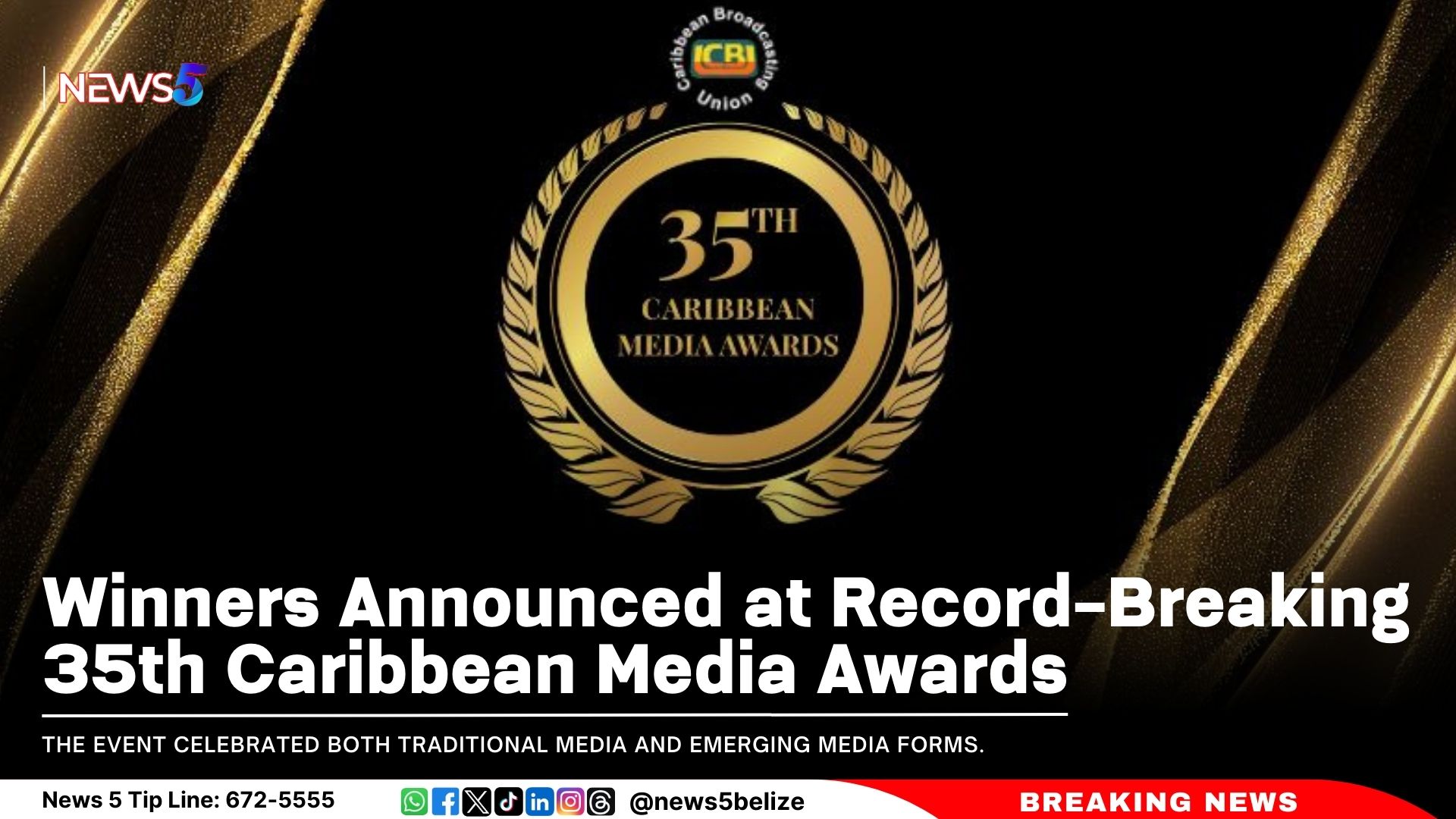 Winners of NGC 35th Caribbean Media Awards Announced