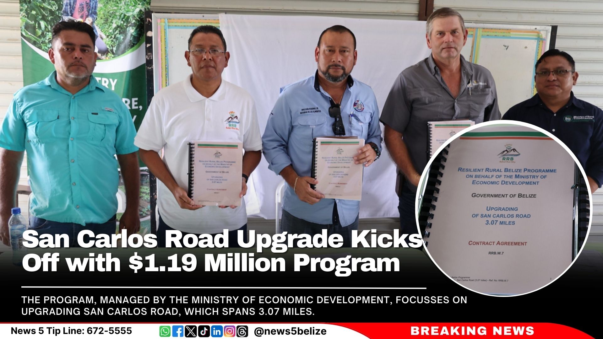 San Carlos Road Upgrade Kicks Off with $1.19 Million Program