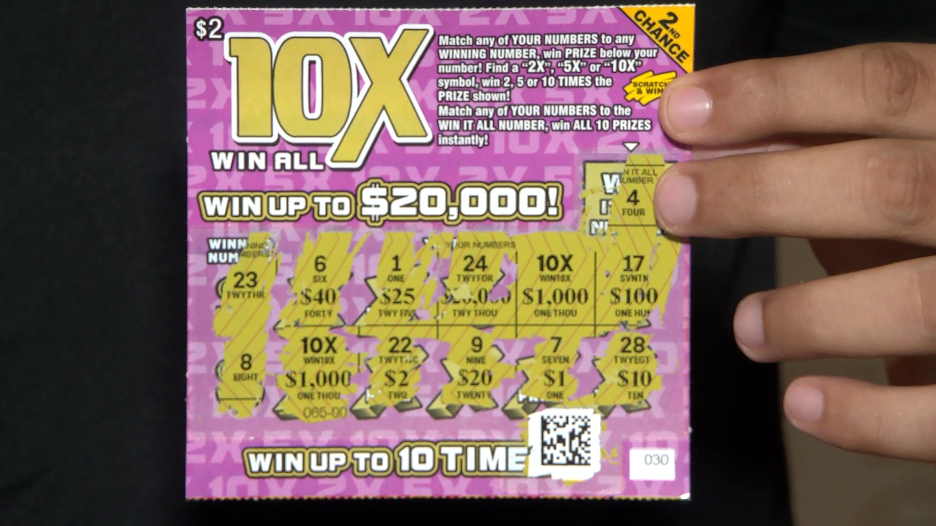 San Ignacio Resident Wins $20,000 with Scratch and Win