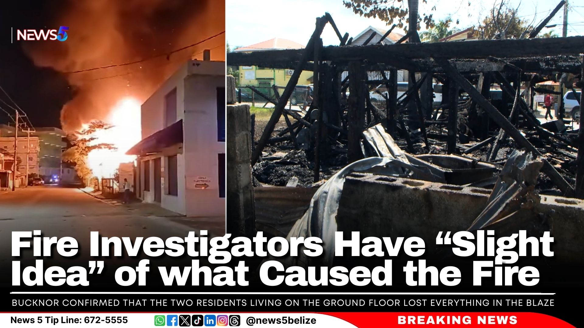 Fire Investigators Have “Slight Idea” of what Caused the Fire