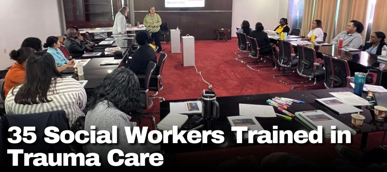 35 Social Workers Trained in Trauma Care