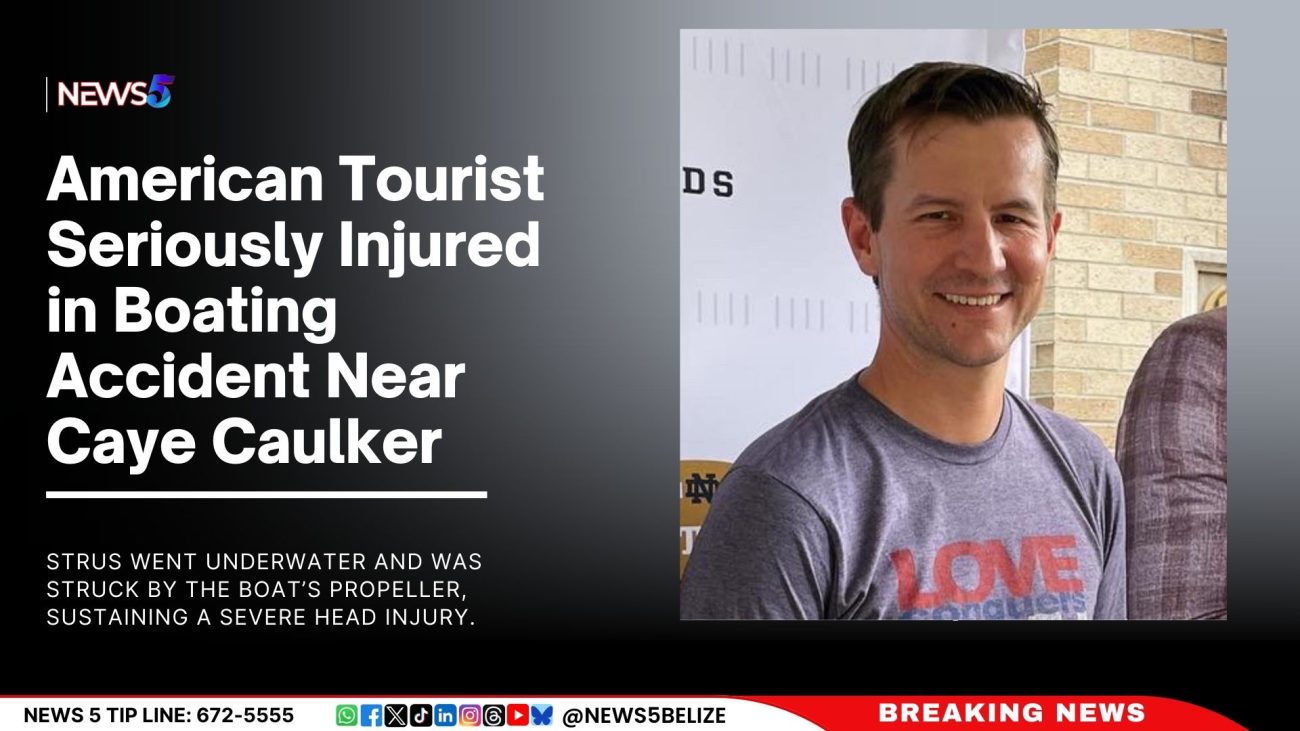 American Tourist Seriously Injured in Boating Accident Near Caye Caulker