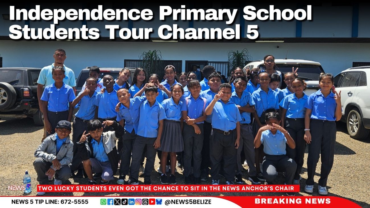 Independence Primary School Students Tour Channel 5
