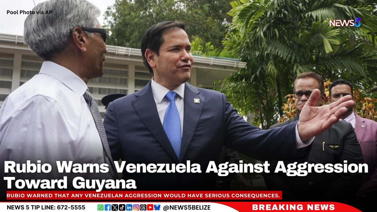 Rubio Warns Venezuela Against Aggression Toward Guyana