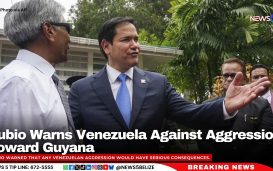 Rubio Warns Venezuela Against Aggression Toward Guyana