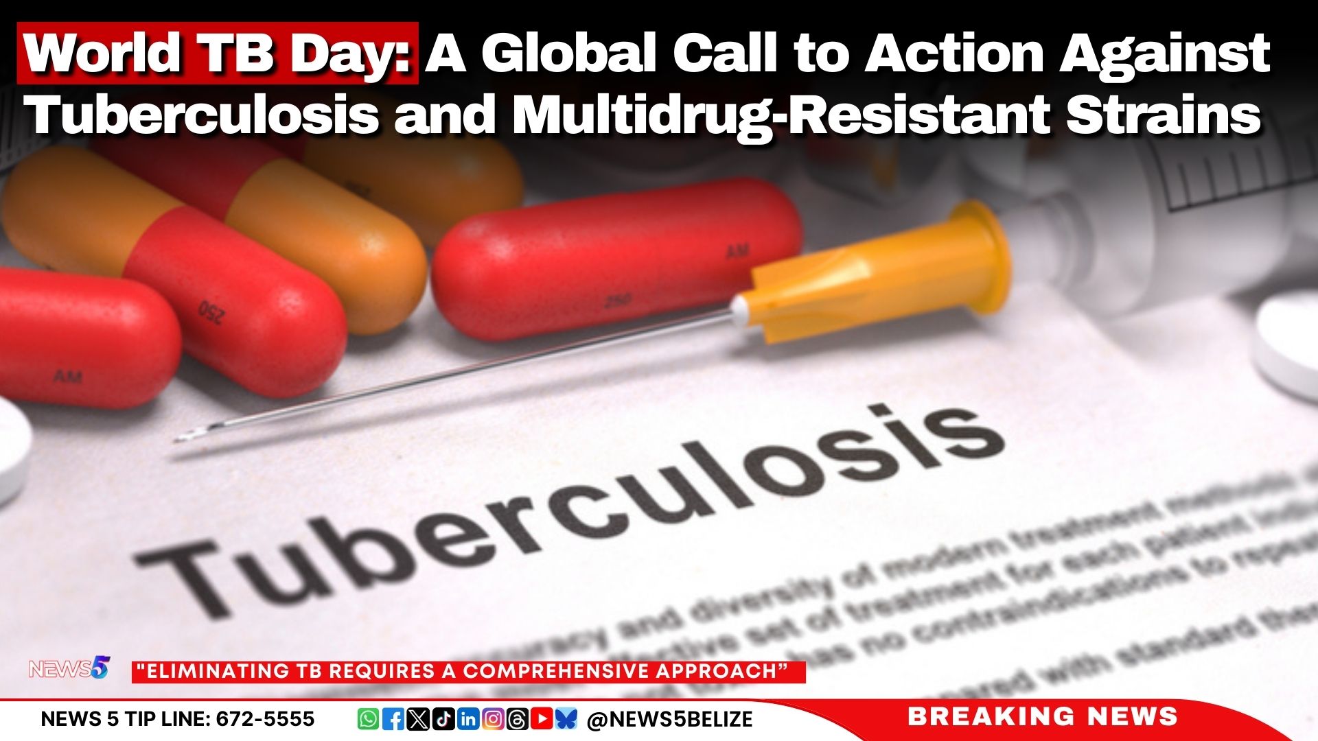 World TB Day: A Global Call to Action Against Tuberculosis and Multidrug-Resistant Strains