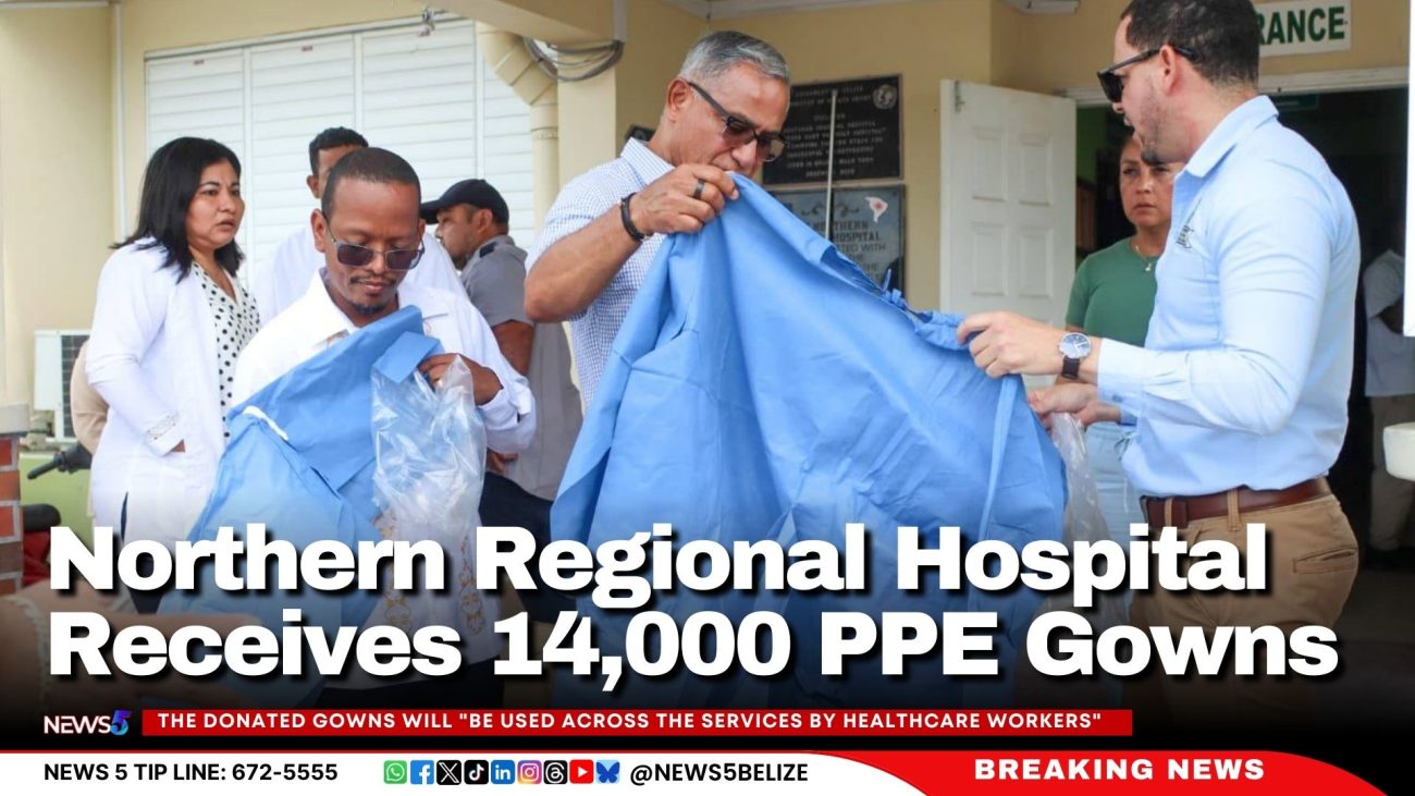 Northern Regional Hospital Receives 14,000 PPE Gowns
