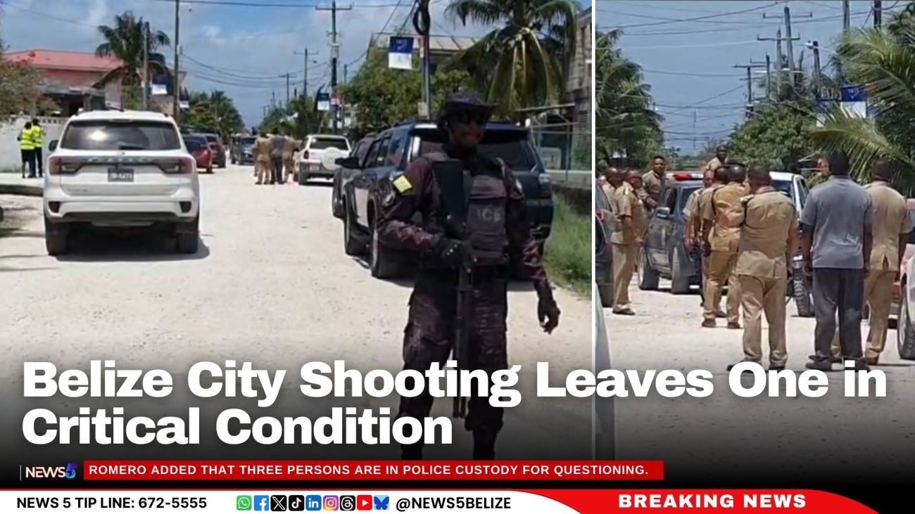 Belize City Shooting Leaves One in Critical Condition