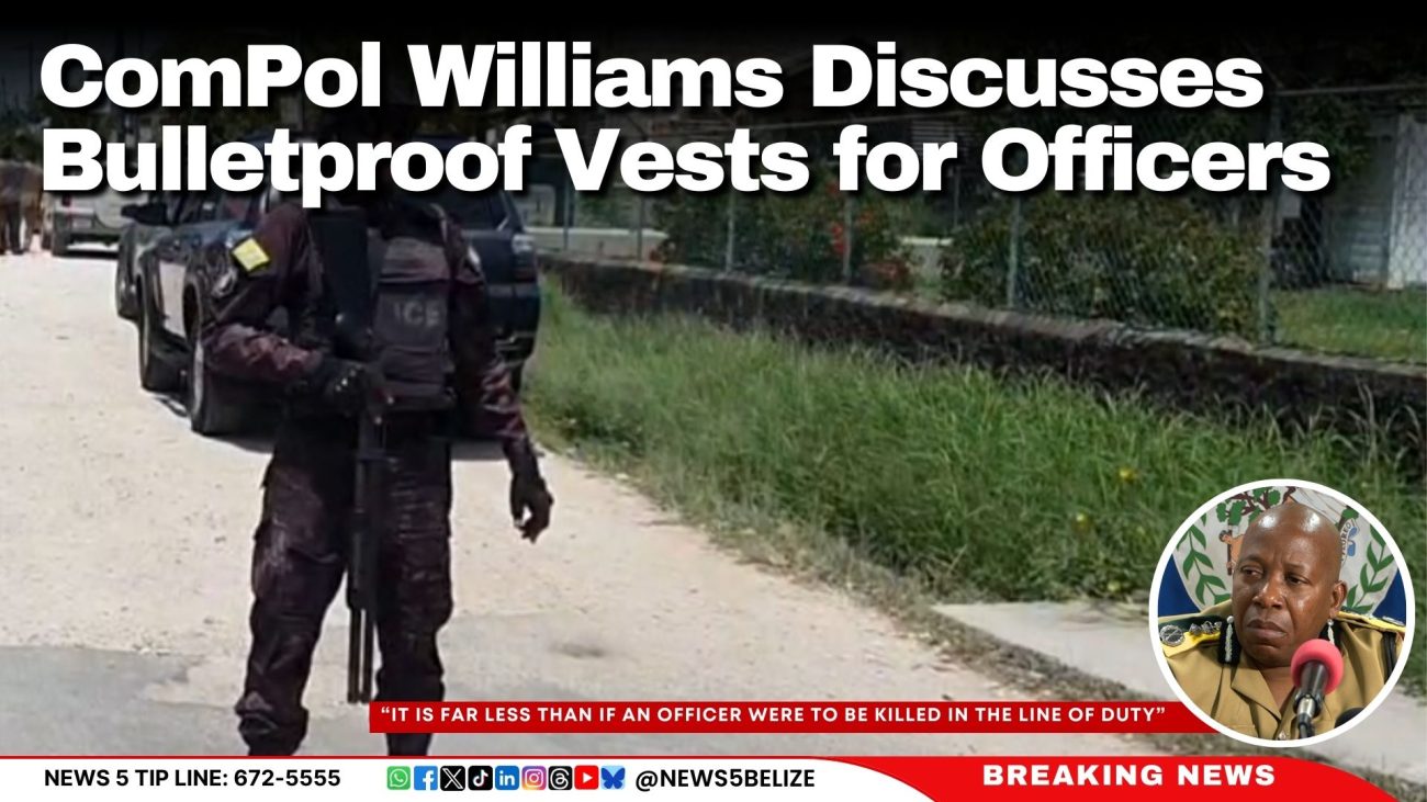 ComPol Williams Discusses Bulletproof Vests for Officers
