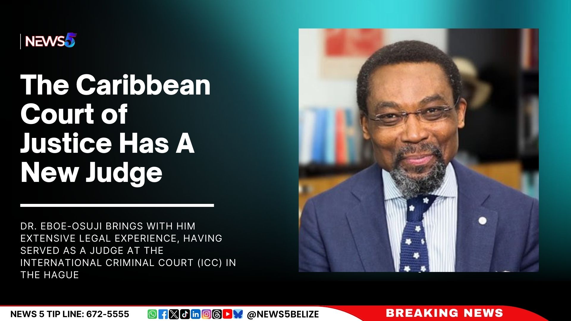 The Caribbean Court of Justice Has A New Judge