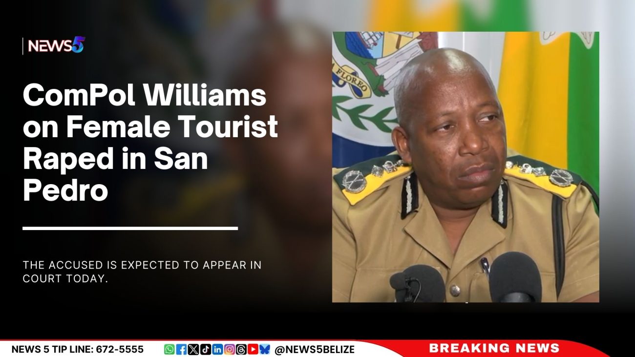 ComPol Williams on Female Tourist Raped in San Pedro