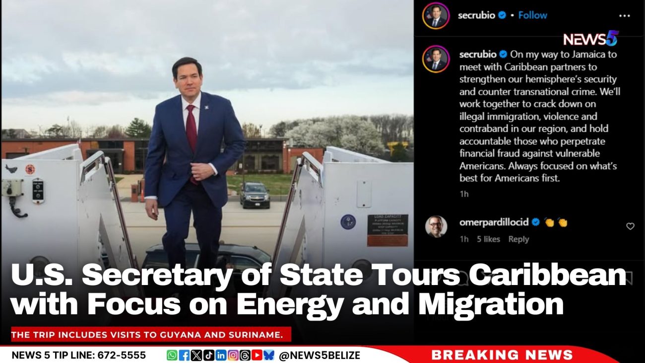 U.S. Secretary of State Tours Caribbean with Focus on Energy and Migration