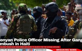 Kenyan Police Officer Missing After Gang Ambush in Haiti