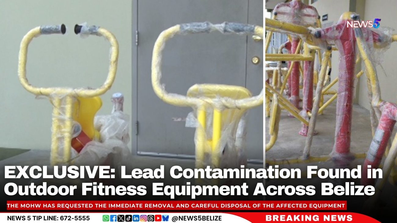 EXCLUSIVE: Lead Contamination Found in Outdoor Fitness Equipment Across Belize