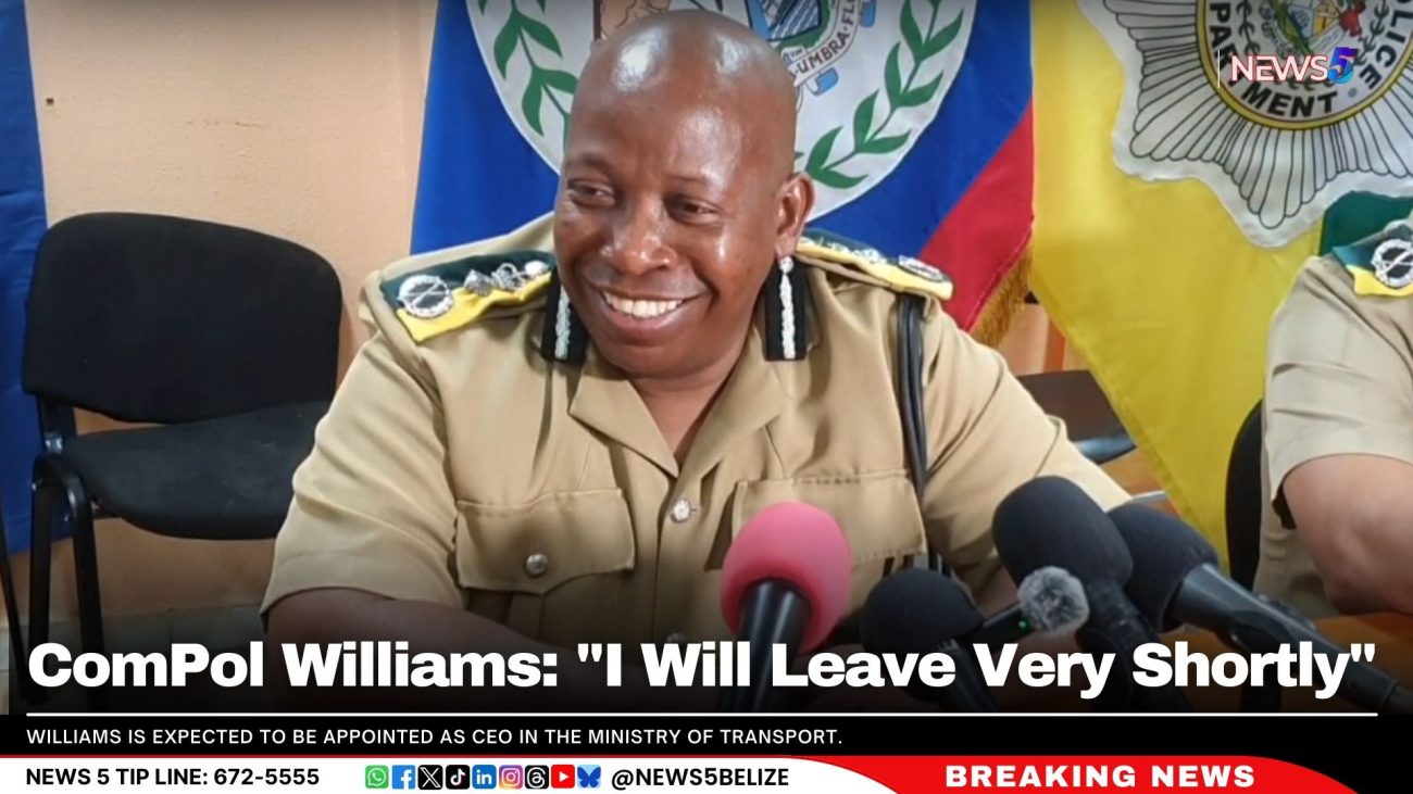 ComPol Williams: "I Will Leave Very Shortly"