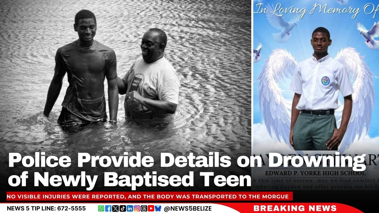 Police Provide Details on Drowning of Newly Baptised Teen