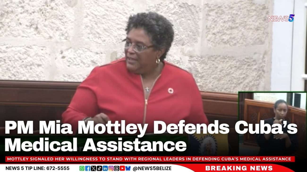 PM Mia Mottley Defends Cuba’s Medical Assistance