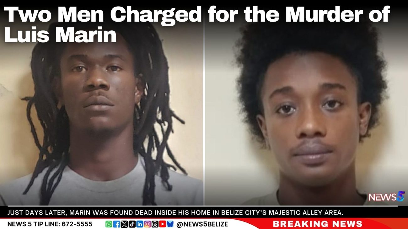Two Men Charged for the Murder of Luis Marin