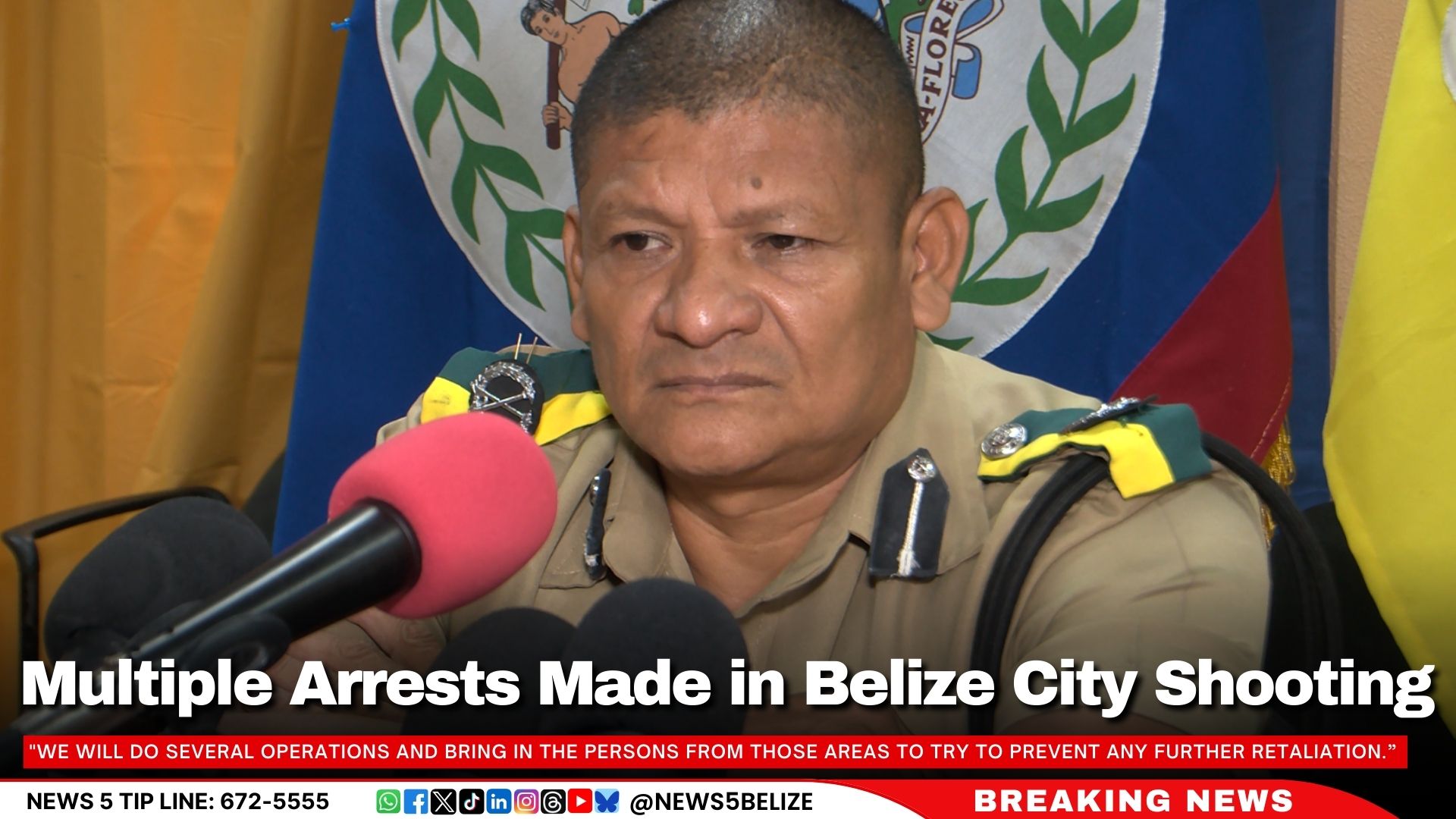 Multiple Arrests Made in Belize City Shooting