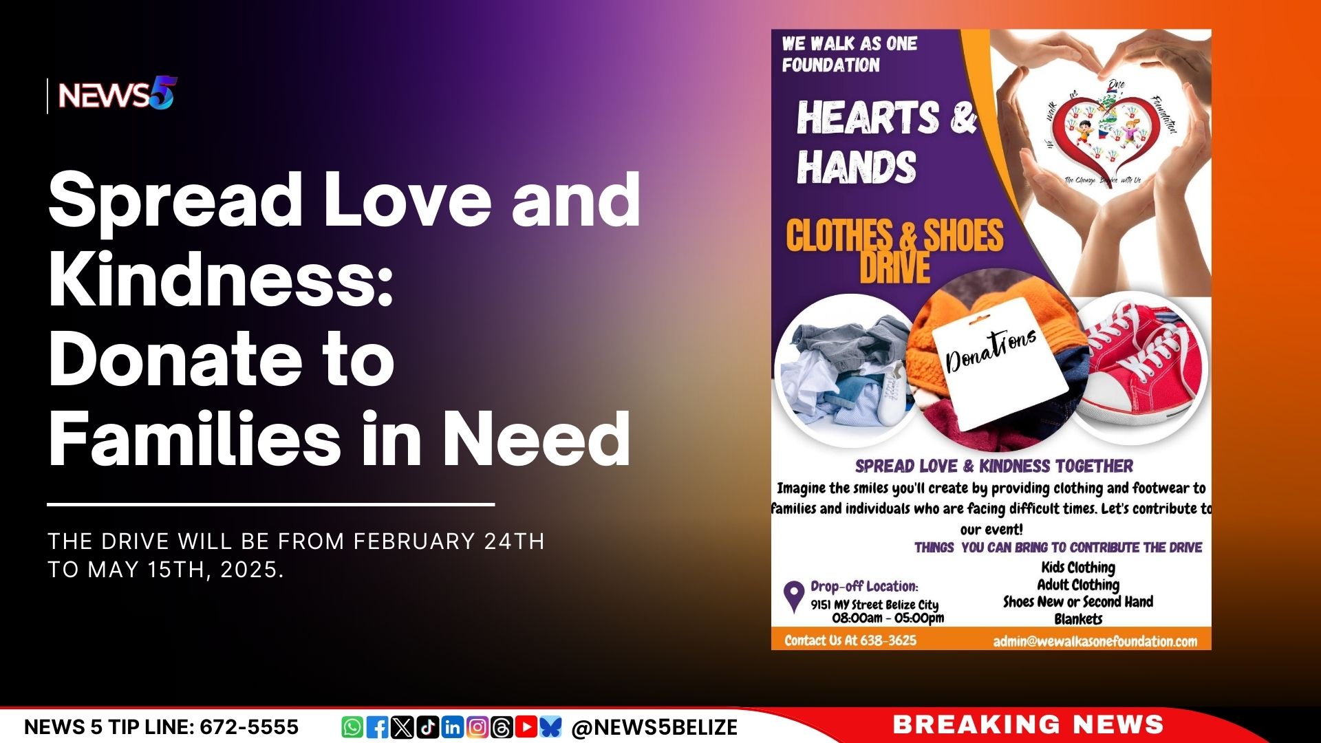 Spread Love and Kindness: Donate to Families in Need