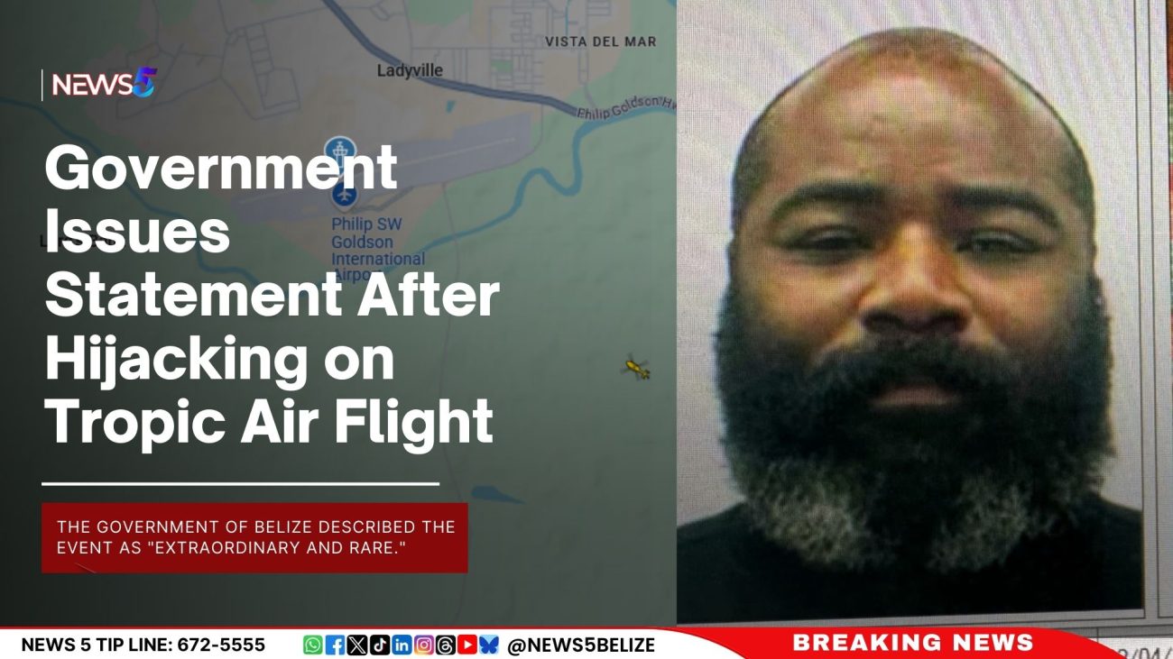 Government Issues Statement After Hijacking on Tropic Air Flight