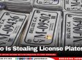 Who Is Stealing License Plates?