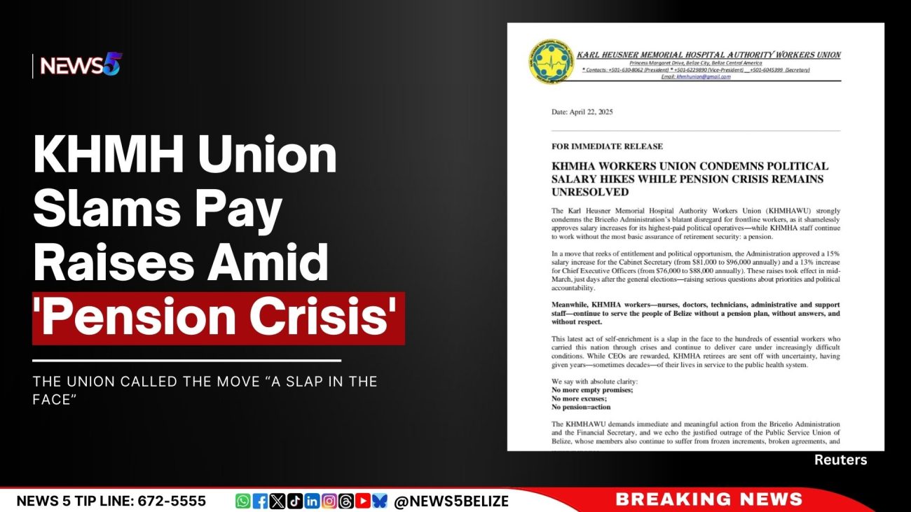 KHMH Union Slams Pay Raises Amid 'Pension Crisis'