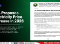 BEL Proposes Electricity Price Increase in 2026