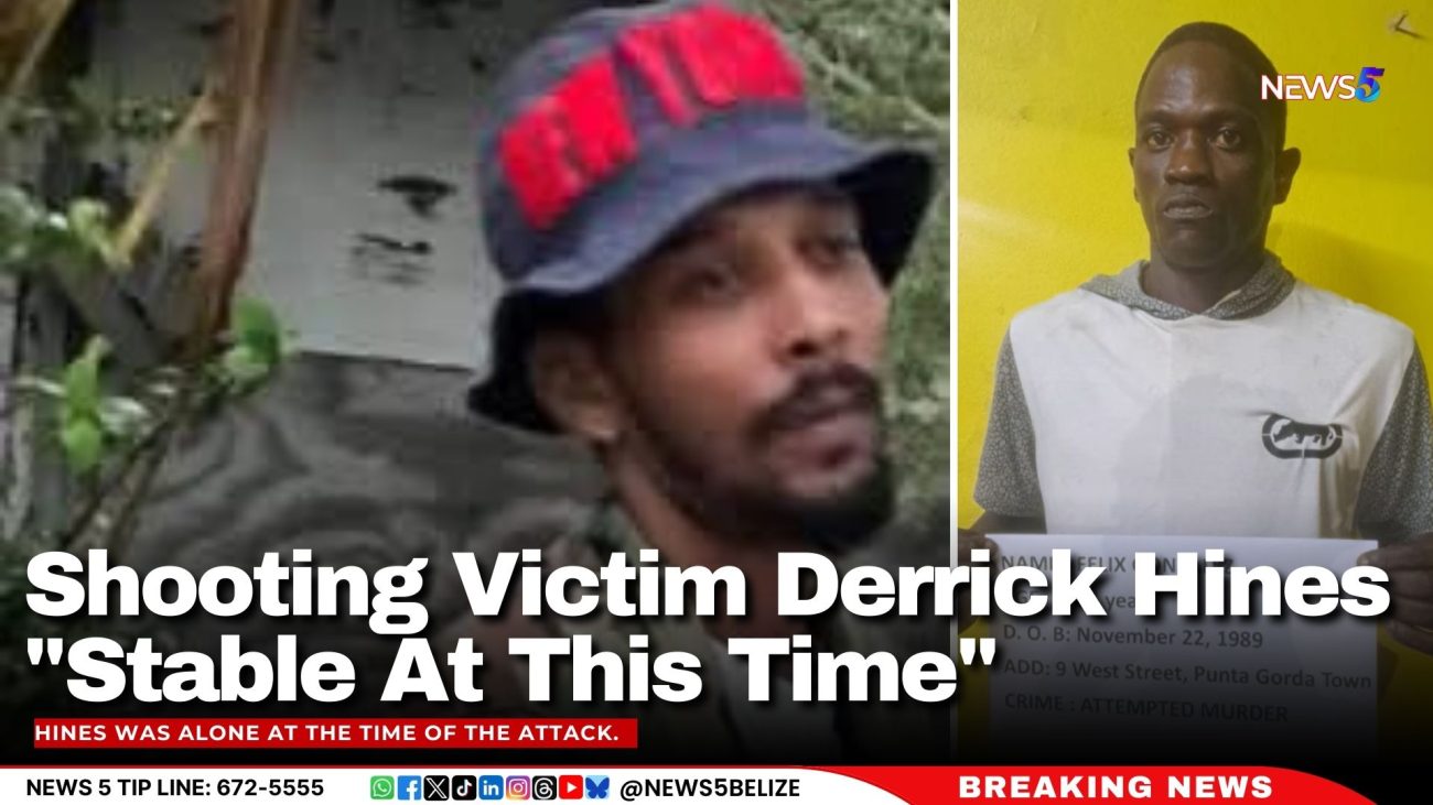 Shooting Victim Derrick Hines "Stable At This Time"