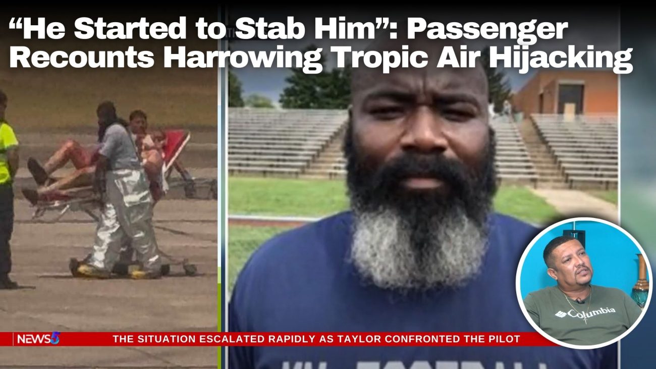 “He Started to Stab Him”: Passenger Recounts Harrowing Tropic Air Hijacking