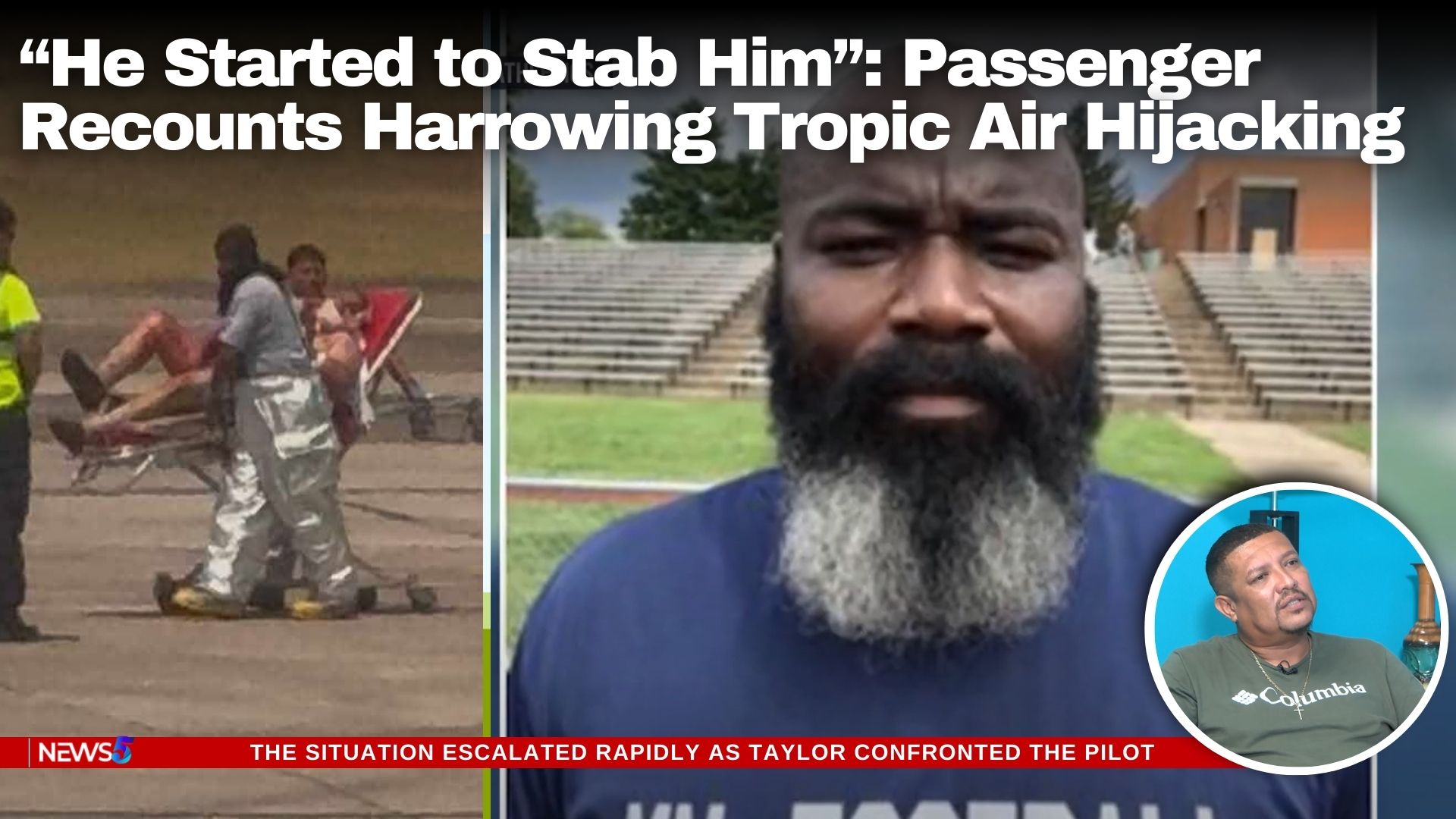 “He Started to Stab Him”: Passenger Recounts Harrowing Tropic Air Hijacking
