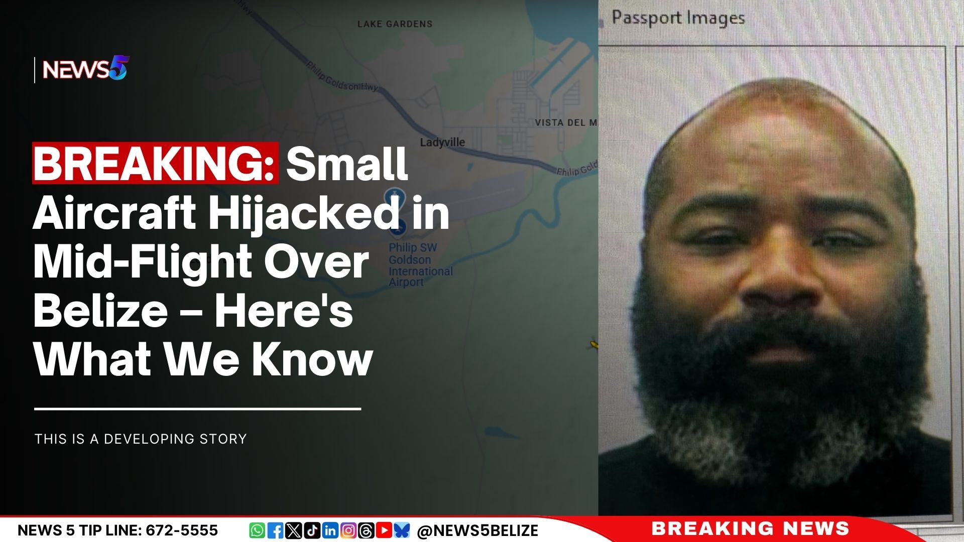 BREAKING: Small Aircraft Hijacked in Mid-Flight Over Belize – Here's What We Know