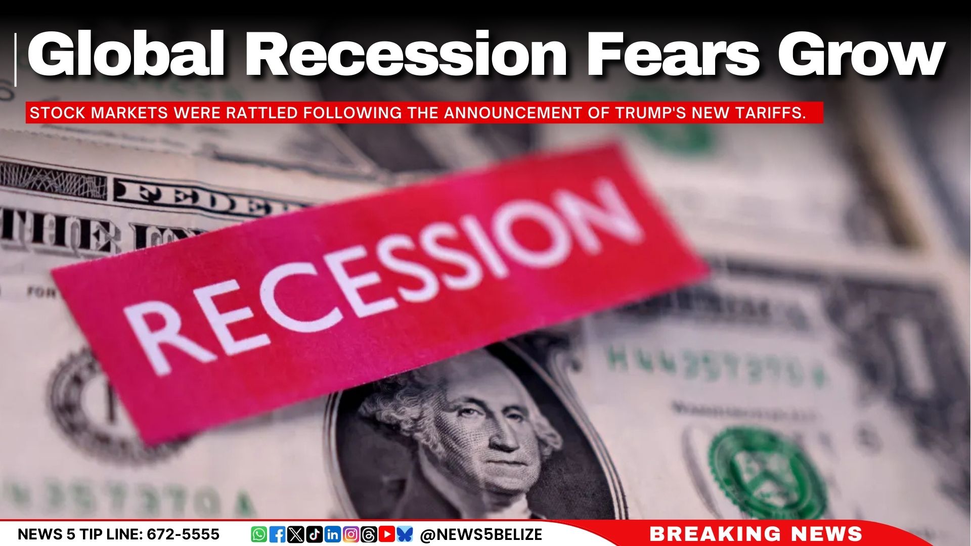 Global Recession Fears Grow