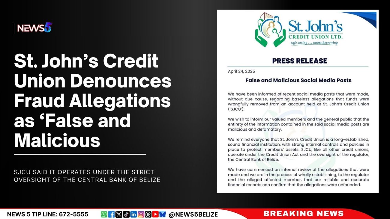 St. John’s Credit Union Denounces Fraud Allegations as ‘False and Malicious'