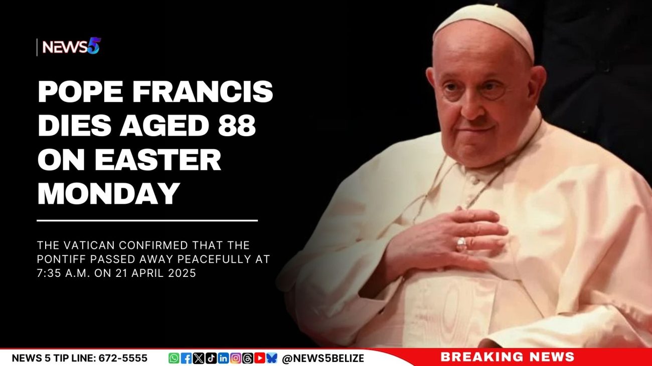Pope Francis Dies Aged 88 on Easter Monday