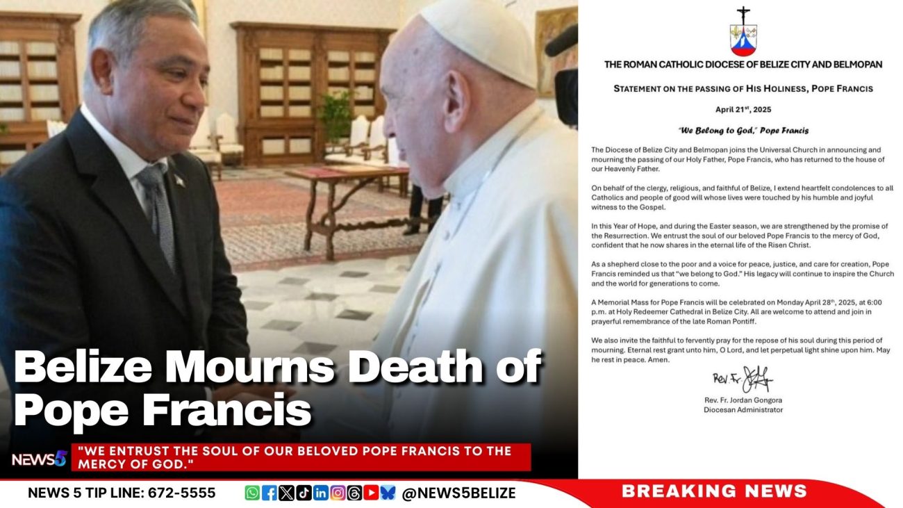 Belize Mourns Death of Pope Francis