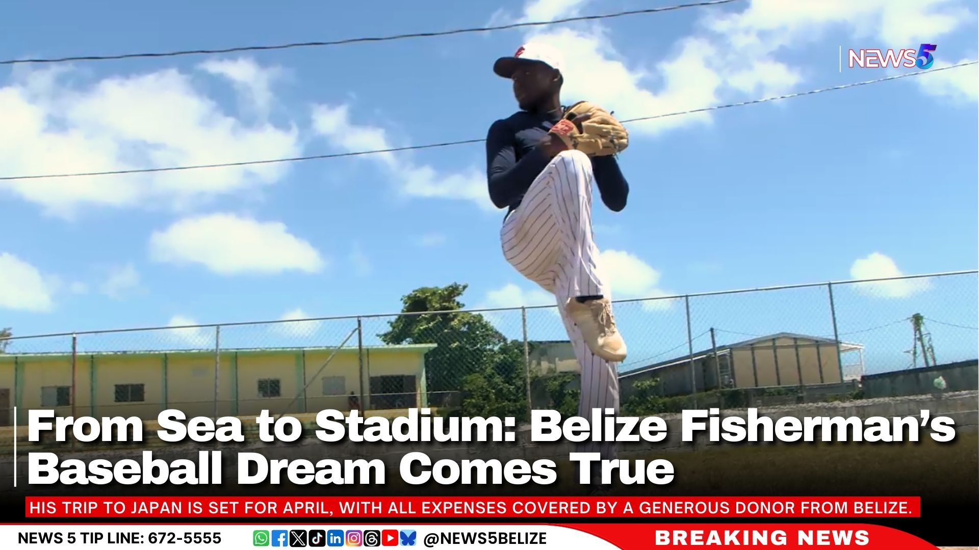 From Sea to Stadium: Belize Fisherman’s Baseball Dream Comes True