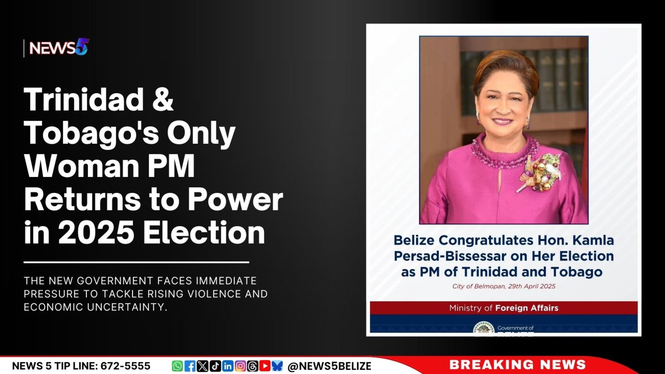 Trinidad & Tobago's Only Woman PM Returns to Power in 2025 Election
