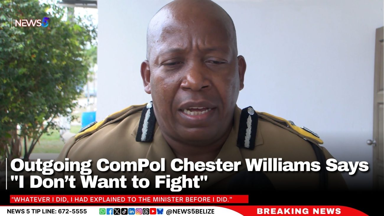 Outgoing ComPol Chester Williams Says "I Don’t Want to Fight"