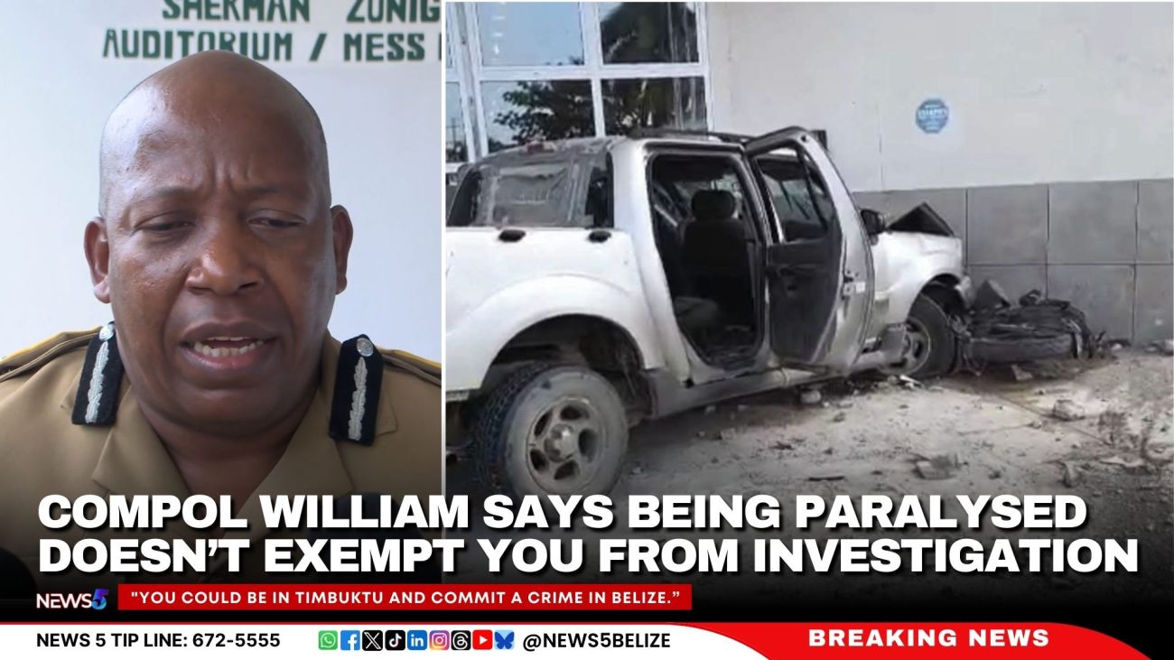 ComPol William Says Being Paralysed Doesn’t Exempt You from Investigation