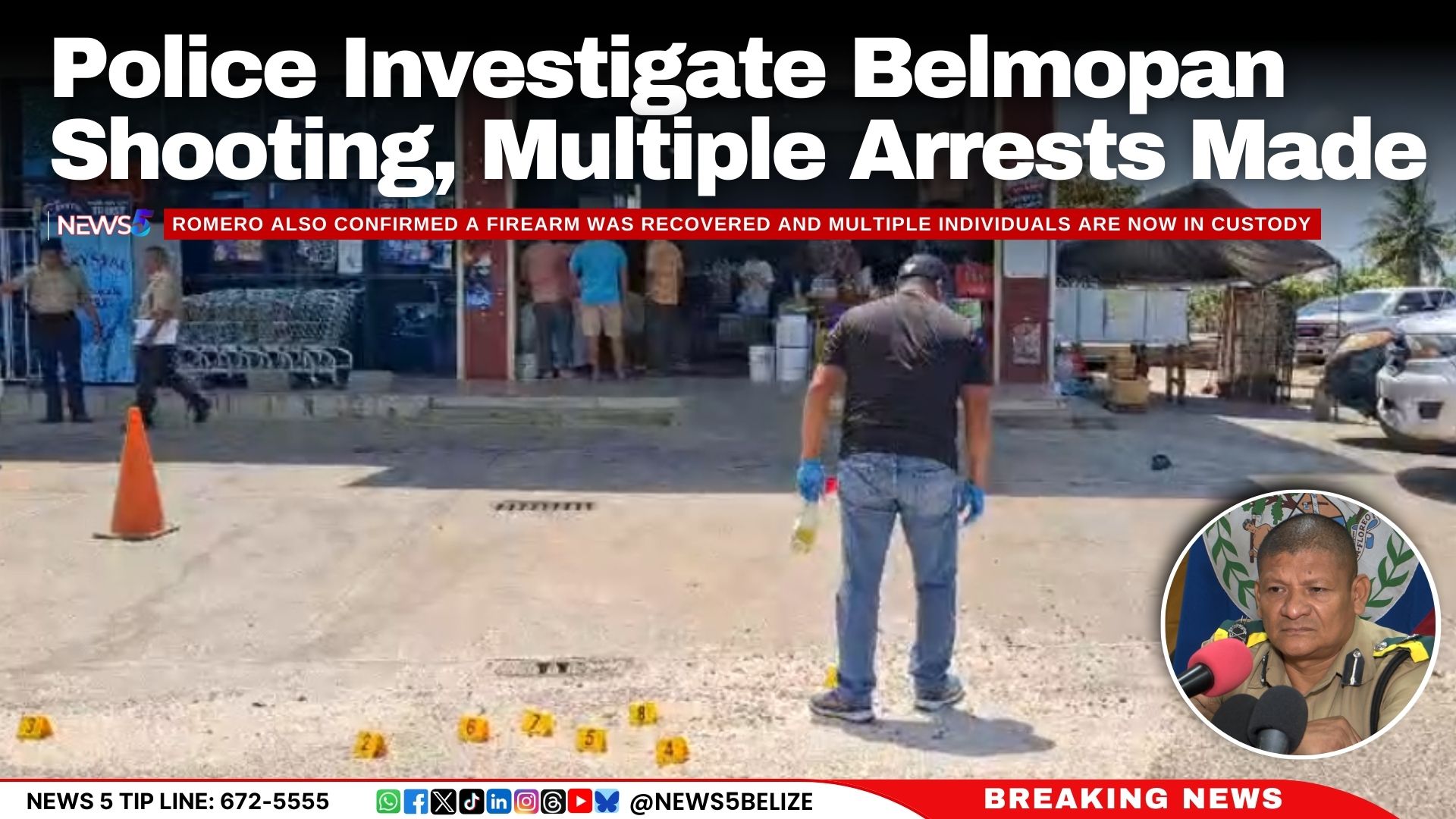 Police Investigate Belmopan Shooting, Multiple Arrests Made